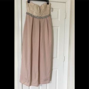 JS collections halter gown. Sz: 14